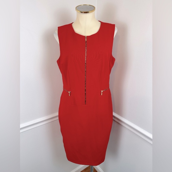 Chiffon Dress Calvin Klein Red Dress Dillards Red Dress, Calvin Klein ,red Dress Size 10, Formal Chiffon Dress Calvin Klein Red Dress Dillards Red Dress, Calvin Klein ,red Dress Size 10, Formal